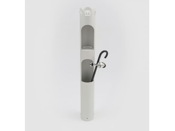 KERGUELEN - Powder coated aluminium and iron coat rack / umbrella stand by Danese Milano - view 3